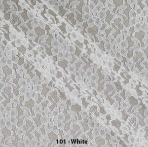 60" Polyester Allover Lace
